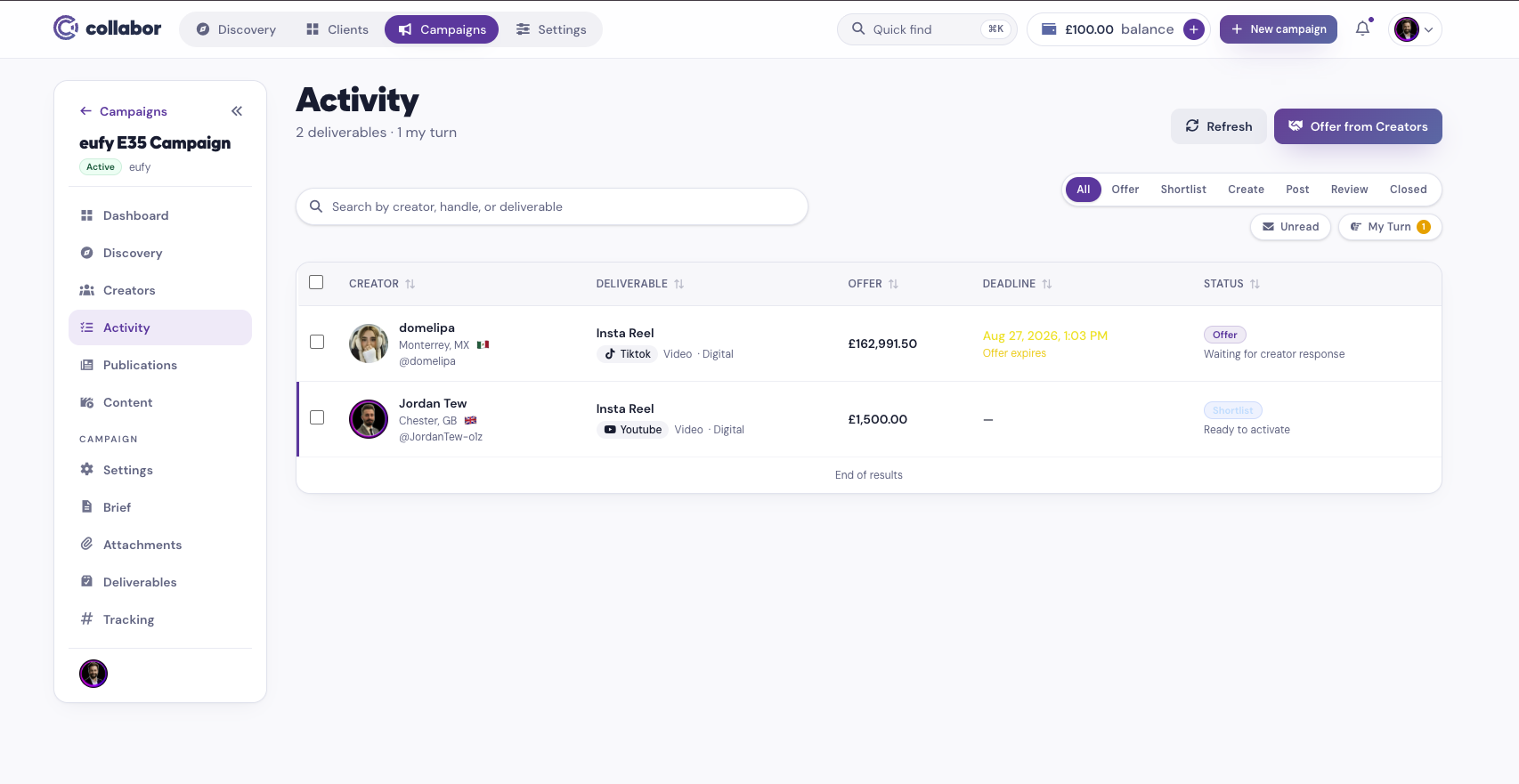 Content Approvals interface preview